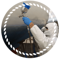 bottom paint and repair